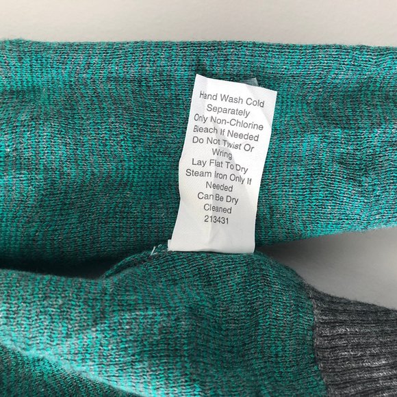 NWT CAbi Muted Polka Dot V-neck Sweater Small - Picture 8 of 16